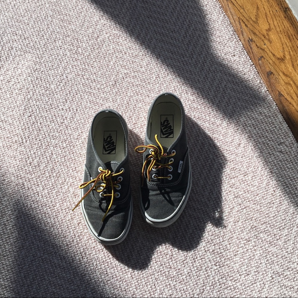 EUC Vans for J Crew canvas authentic sneakers